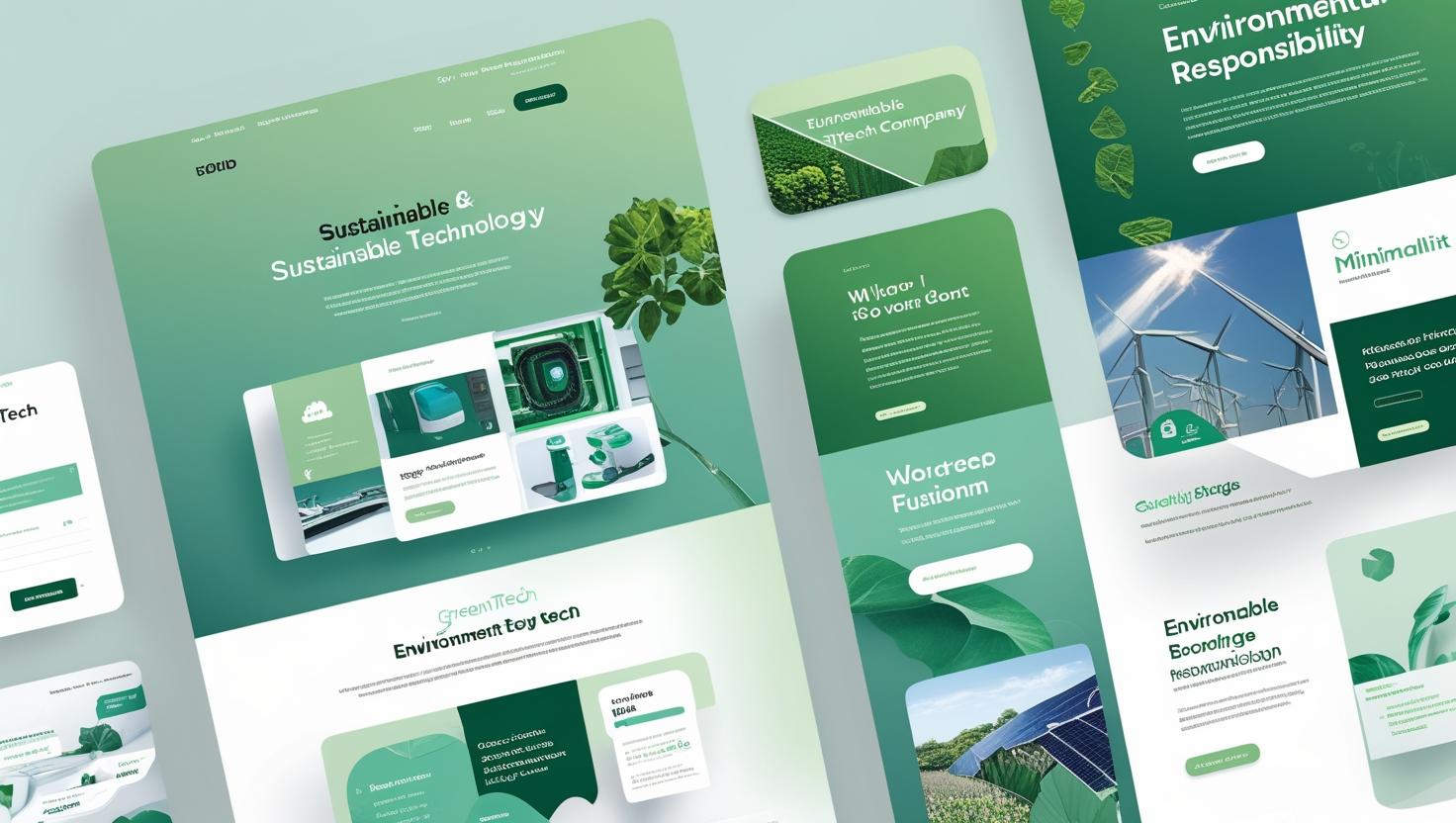 GreenTech Corporate Website